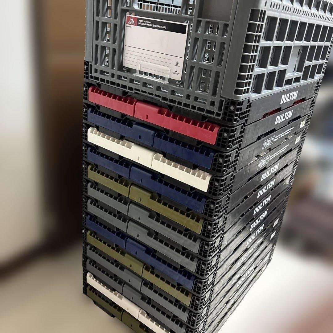 バラ売り可能 ダルトン　メッシュ　ストレージ　48L 大量23個セット破格
