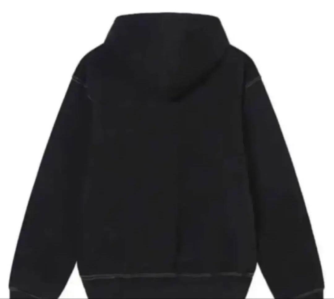 stussy ジップパーカー　CONTRAST STITCH LABEL