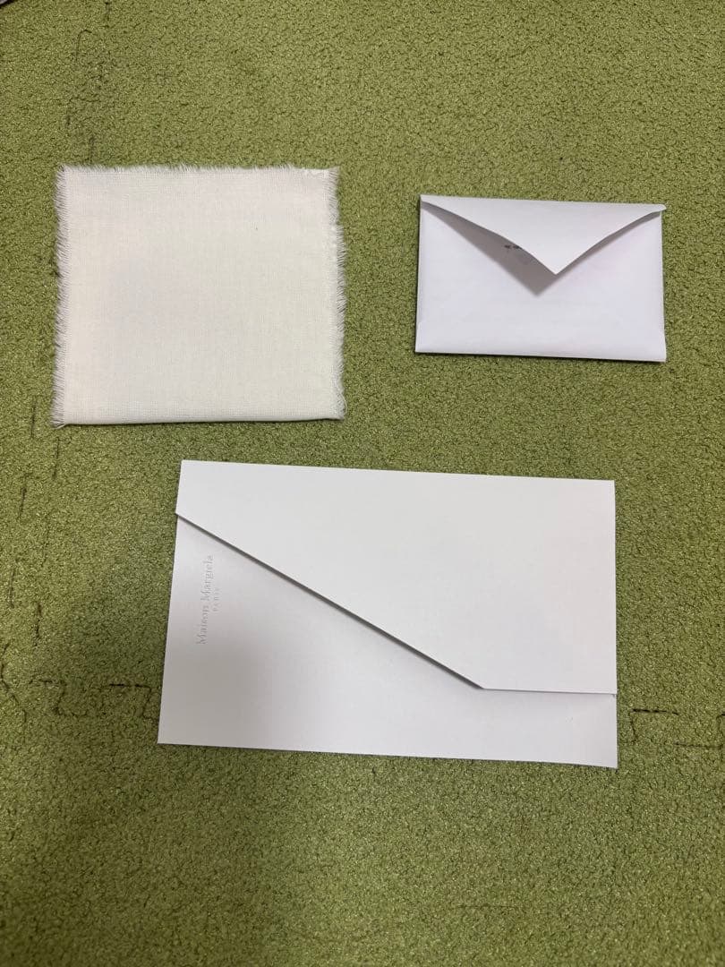 MAISON MARGIELA メゾンマルジェラ三つ折り財布　黒