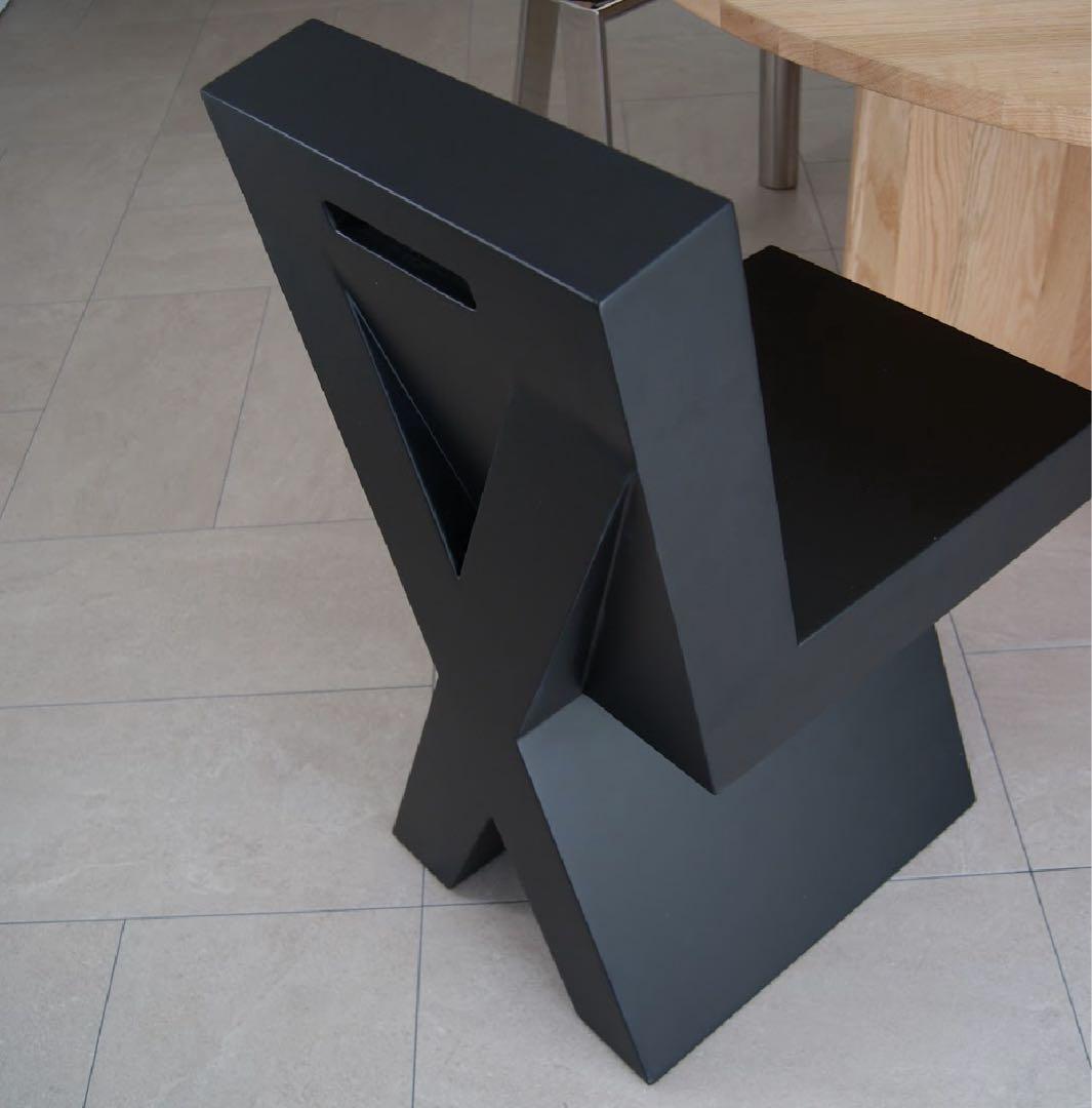 Hermann August Weizenegger X-chair ブラック