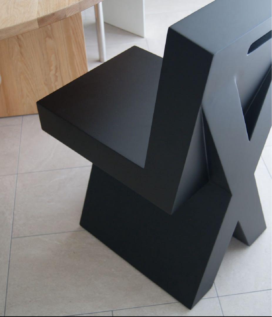 Hermann August Weizenegger X-chair ブラック