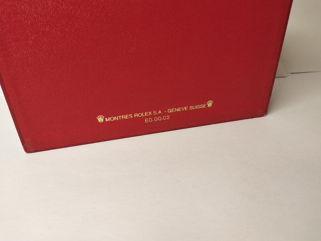 ROLEX 純正希少赤箱付属品付き