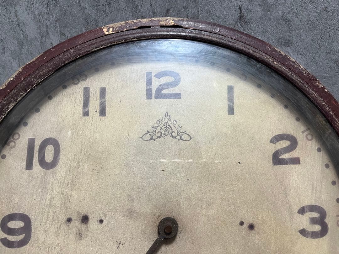 アンティーク　アナログ　掛時計 1895年製　アンティーク雑貨