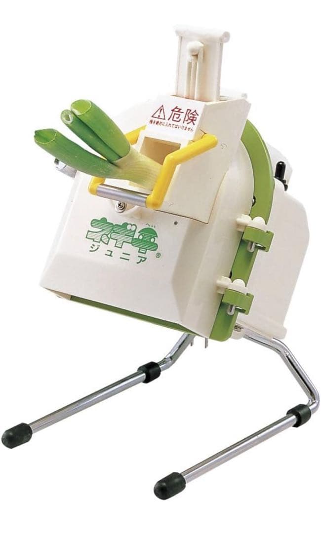 【新品】業務用電動ネギカッター（白ネギ専用） 電動ネギ平ジュニア
