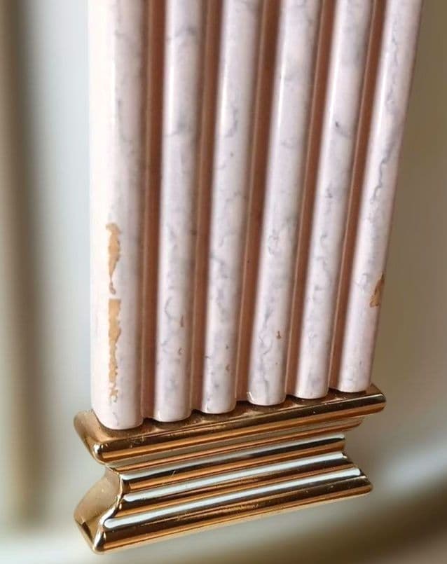 和歌山市引き取限定品　 イタリア製サイドチェスト 3ドロワー ナイトチェスト