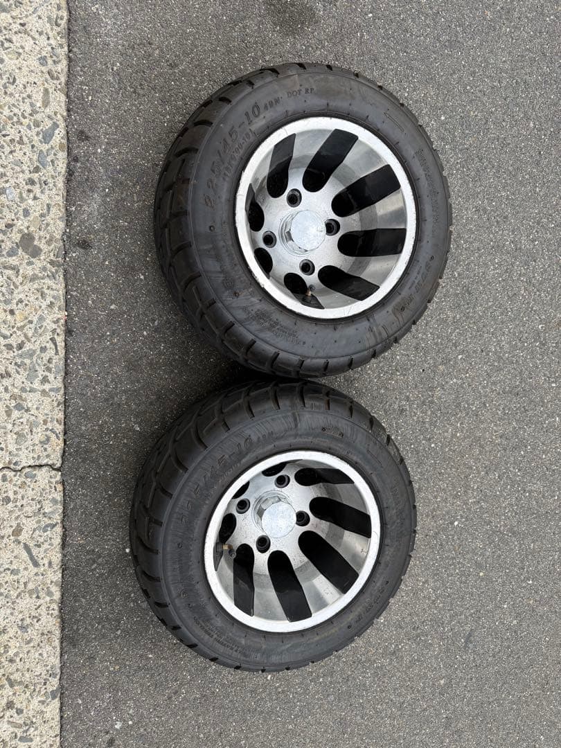 HONDA ジャイロ リアワイドホイール 扁平 225/45-10