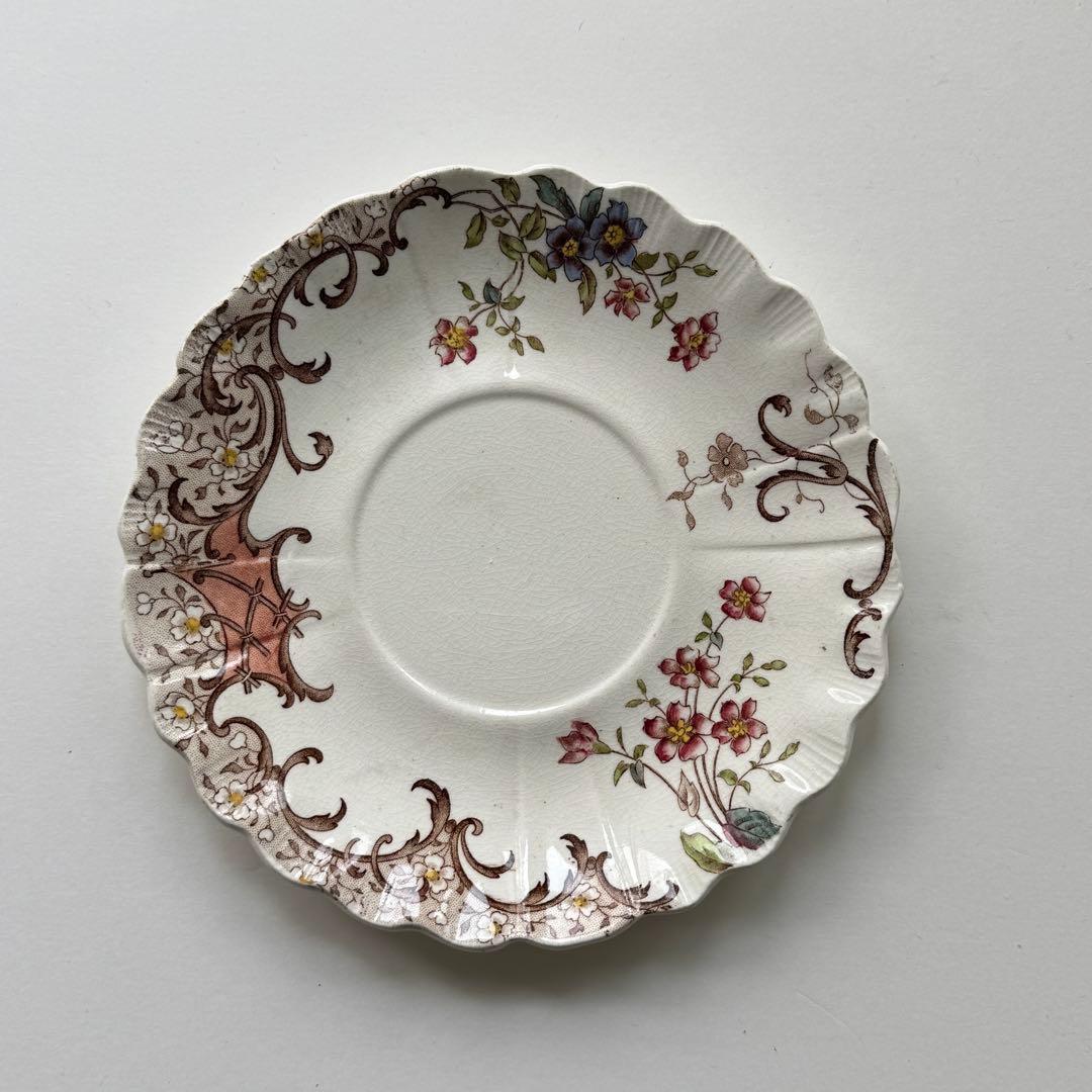 フランスアンティーク　サルグミンヌ　FLEURY 2枚SET