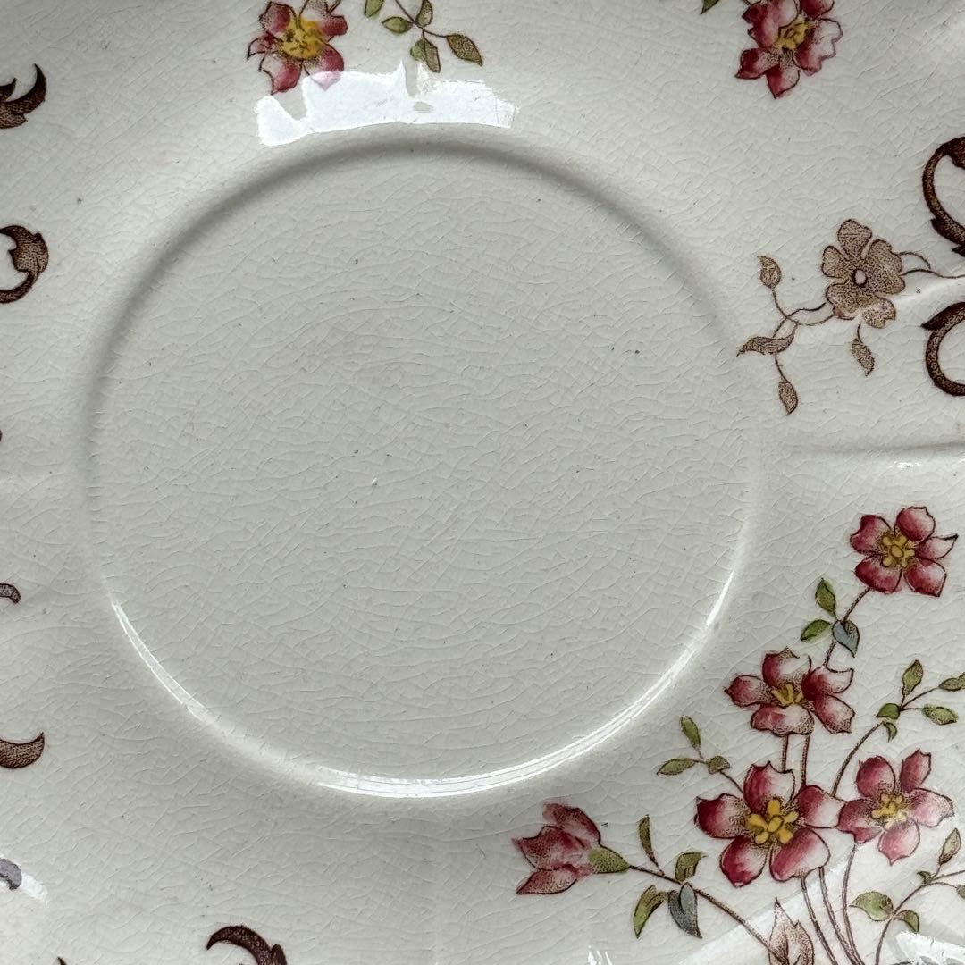 フランスアンティーク　サルグミンヌ　FLEURY 2枚SET