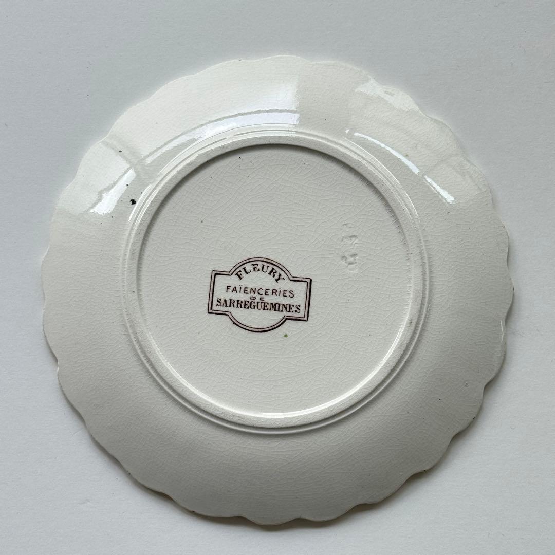 フランスアンティーク　サルグミンヌ　FLEURY 2枚SET