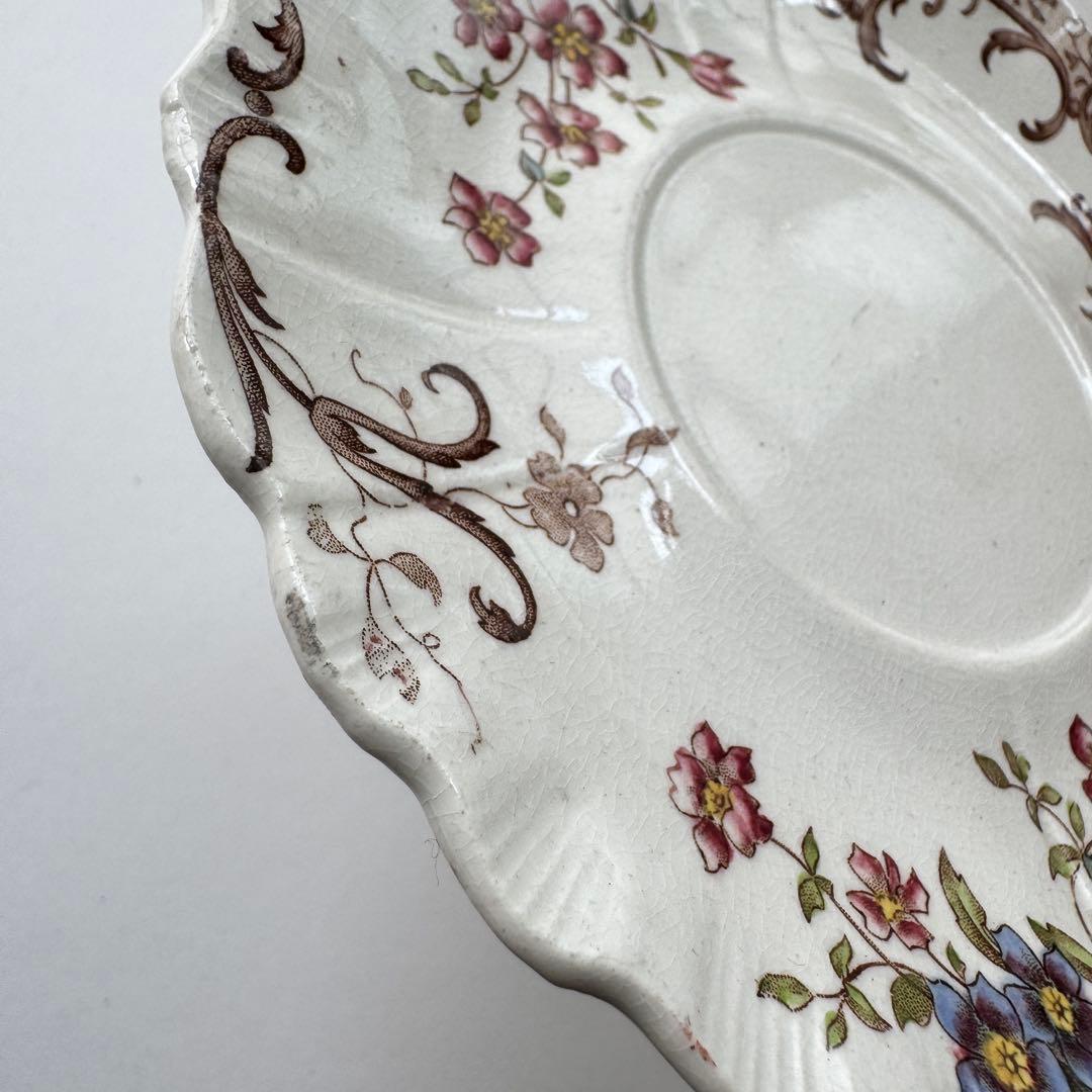 フランスアンティーク　サルグミンヌ　FLEURY 2枚SET