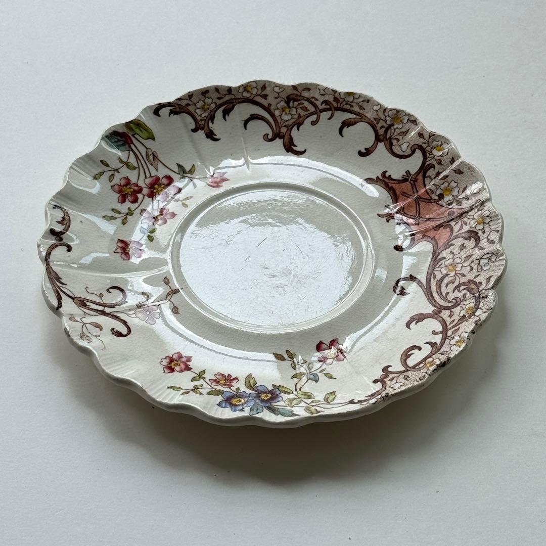 フランスアンティーク　サルグミンヌ　FLEURY 2枚SET