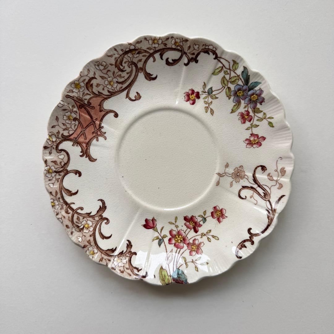 フランスアンティーク　サルグミンヌ　FLEURY 2枚SET