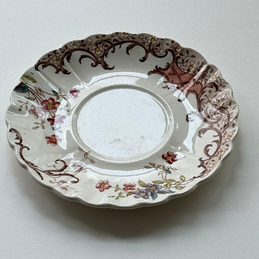 フランスアンティーク　サルグミンヌ　FLEURY 2枚SET