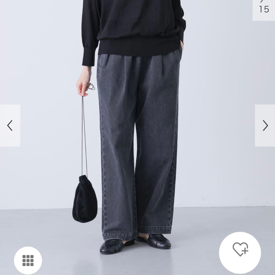 ダークグレー デニム