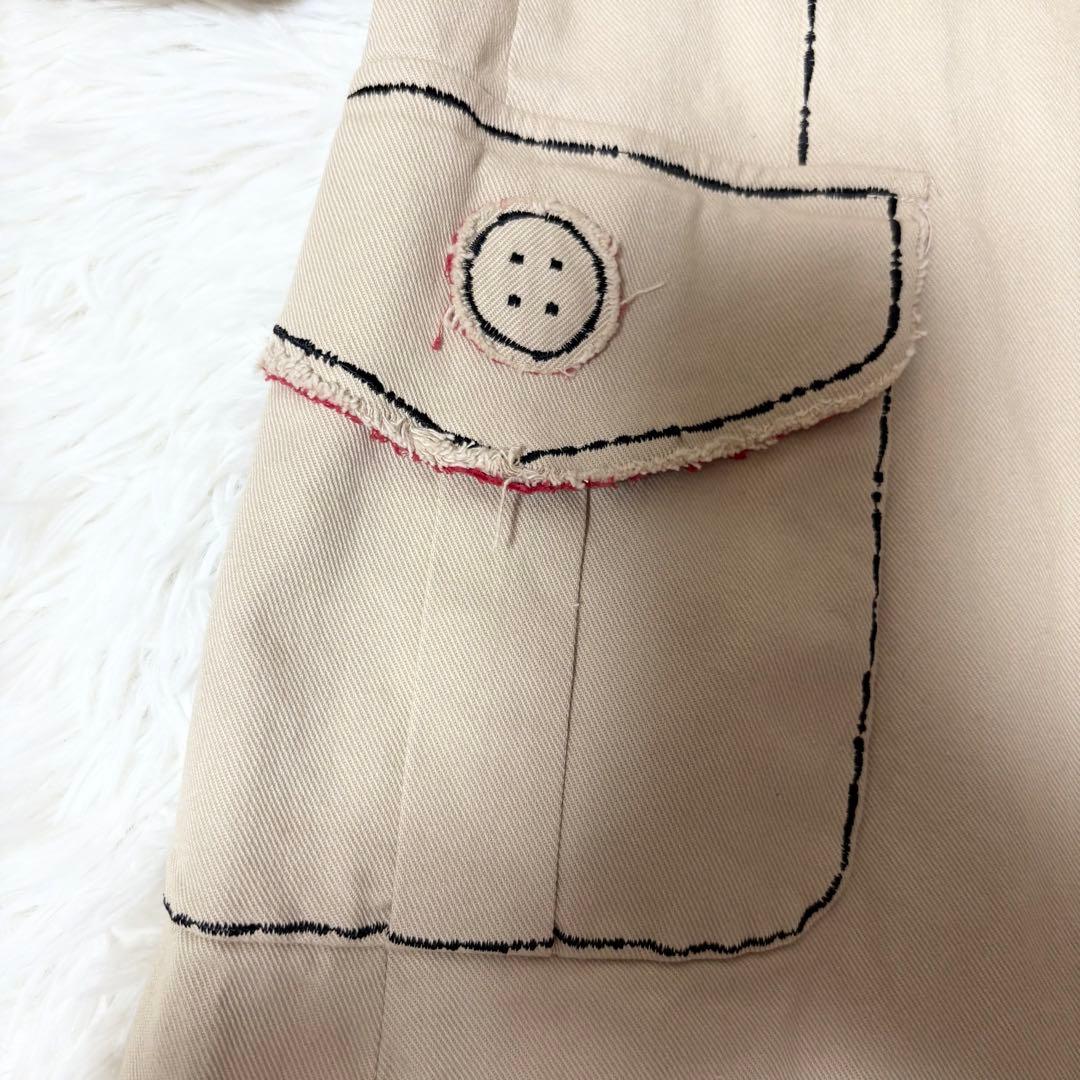 MOSCHINO CHEAP & CHIC＊ステッチデザイントレンチコート 42
