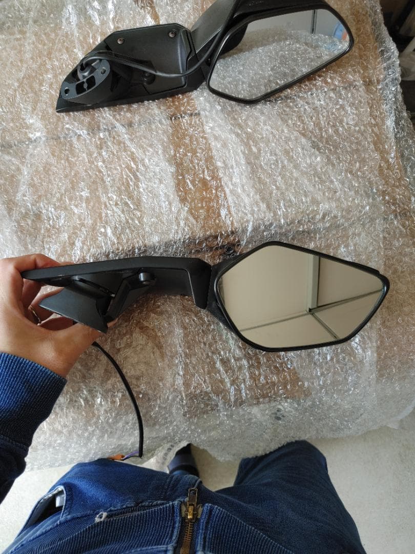 Ninja　ZX10R ミラーウインカー　ウイング　社外品カワサキ