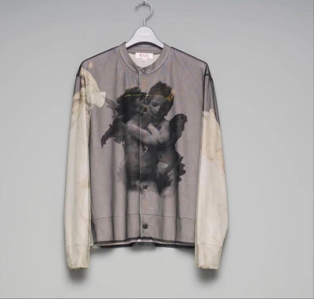 BLURRED ANGEL CARDIGAN - WHITE 完売品 46