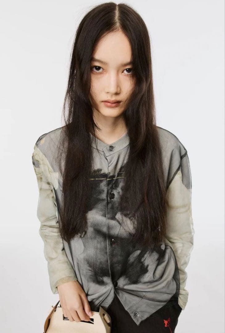 BLURRED ANGEL CARDIGAN - WHITE 完売品 46