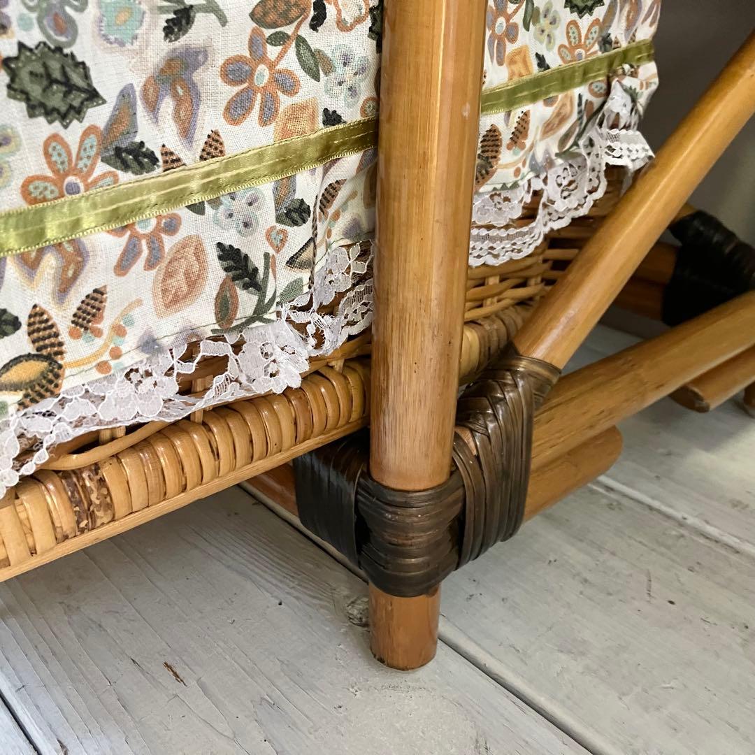 ラタンチェスト　4段