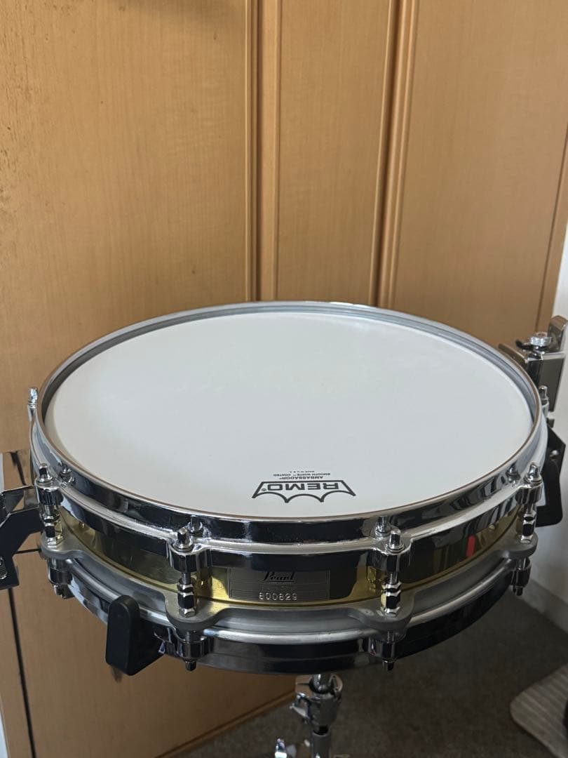 パール ピッコロスネアドラム フリーフローティングブラス 14✖️3.5