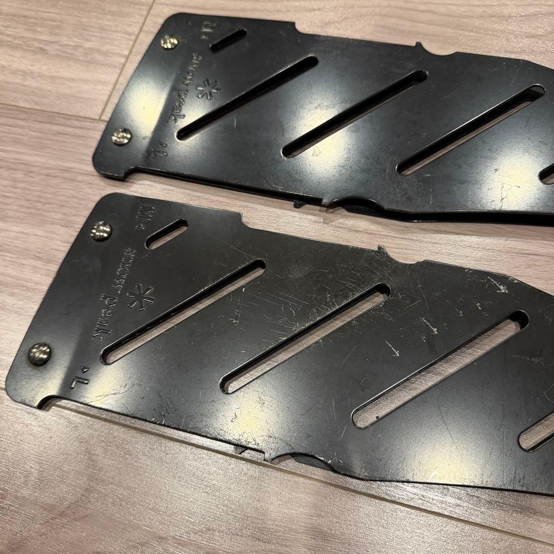 スノーピーク 焚き火台M ７点セット グリルブリッジ 焼網ProM スターター含