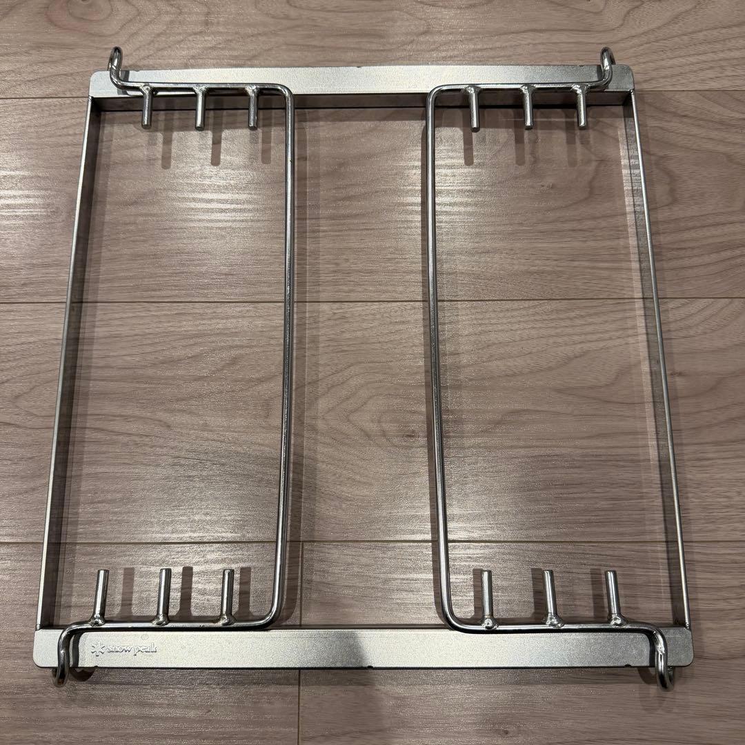 スノーピーク 焚き火台M ７点セット グリルブリッジ 焼網ProM スターター含