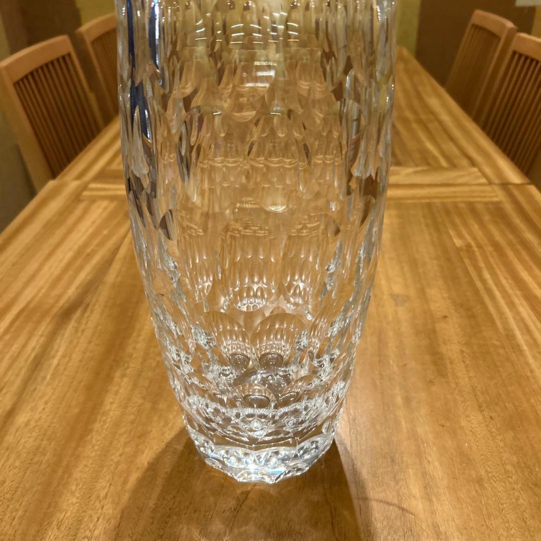 ビンテージ　チェコスロバキア製　Sklo Union フラワーベース