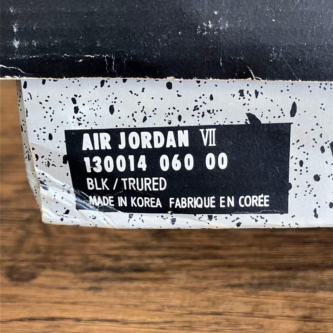 （K25897）ナイキ エアジョーダン7 OG \"ラプターズ\" 26㎝