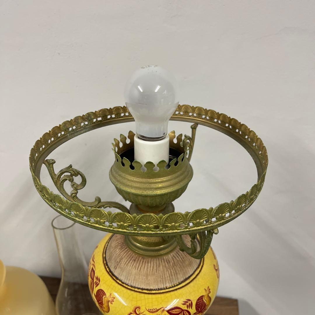 オールドヴィンテージ　オイルランプ型 スタンドライト