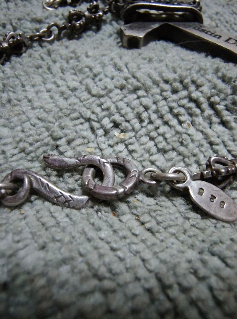 Justin Davis クロスネックレス オリジナルチェーン　約45cm