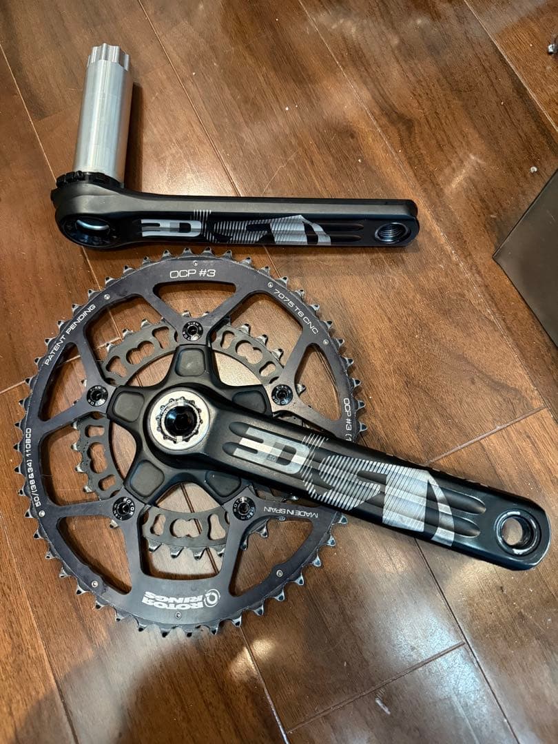 ROTOR 3Dクランク　Q-rings 50-34T 172.5