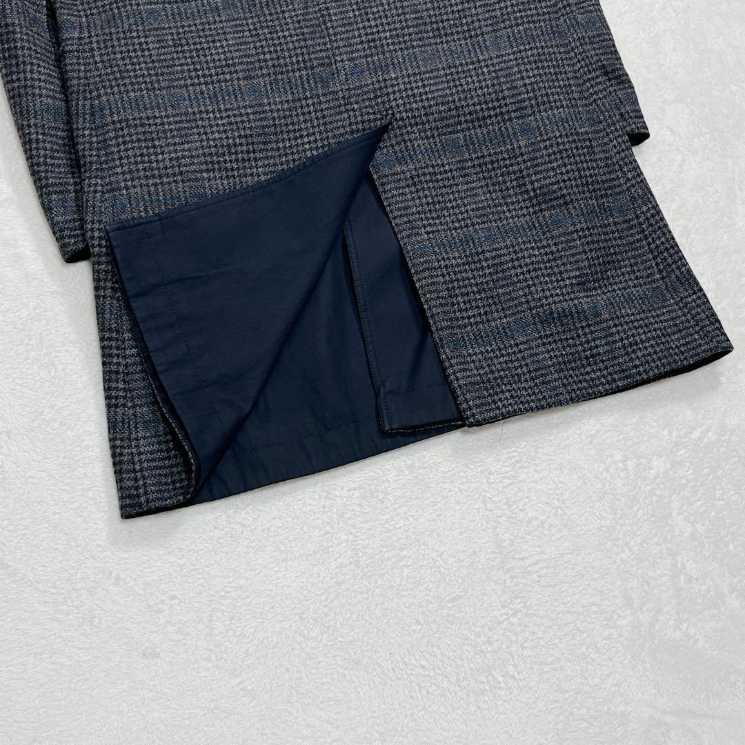 『エディフィス×インバーティア』別注 リバーシブル グレンチェック バルマカーン