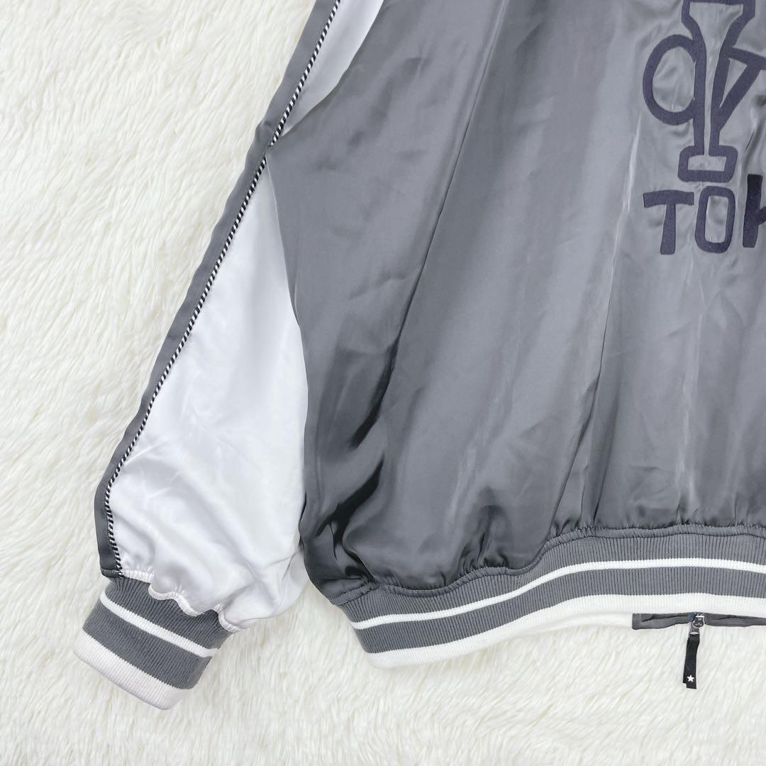 【コンバーストウキョウ】メンズ 長袖 スカジャン アウター F ダークグレー系