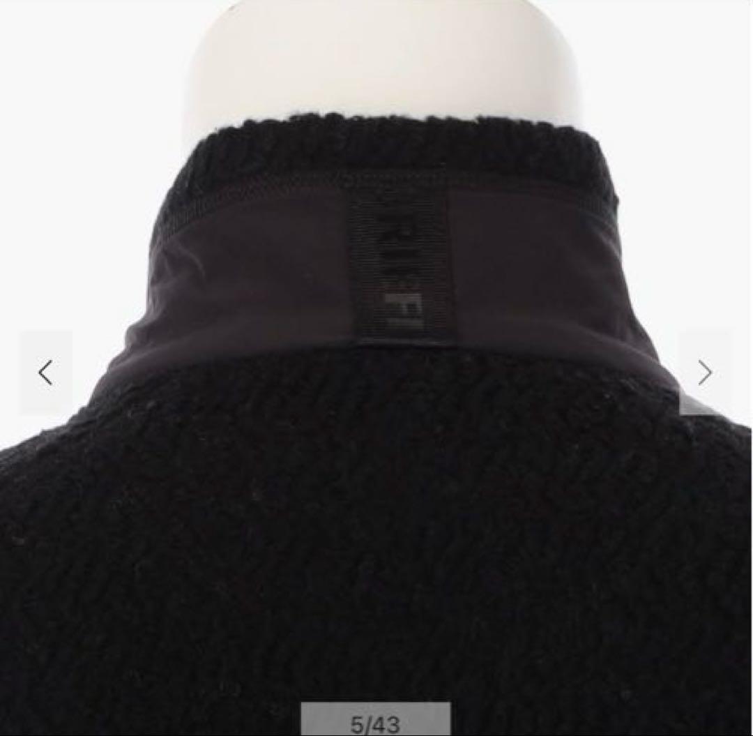 2025年秋冬モデル　ブリーフィングゴルフ　ウールボアベストブラック