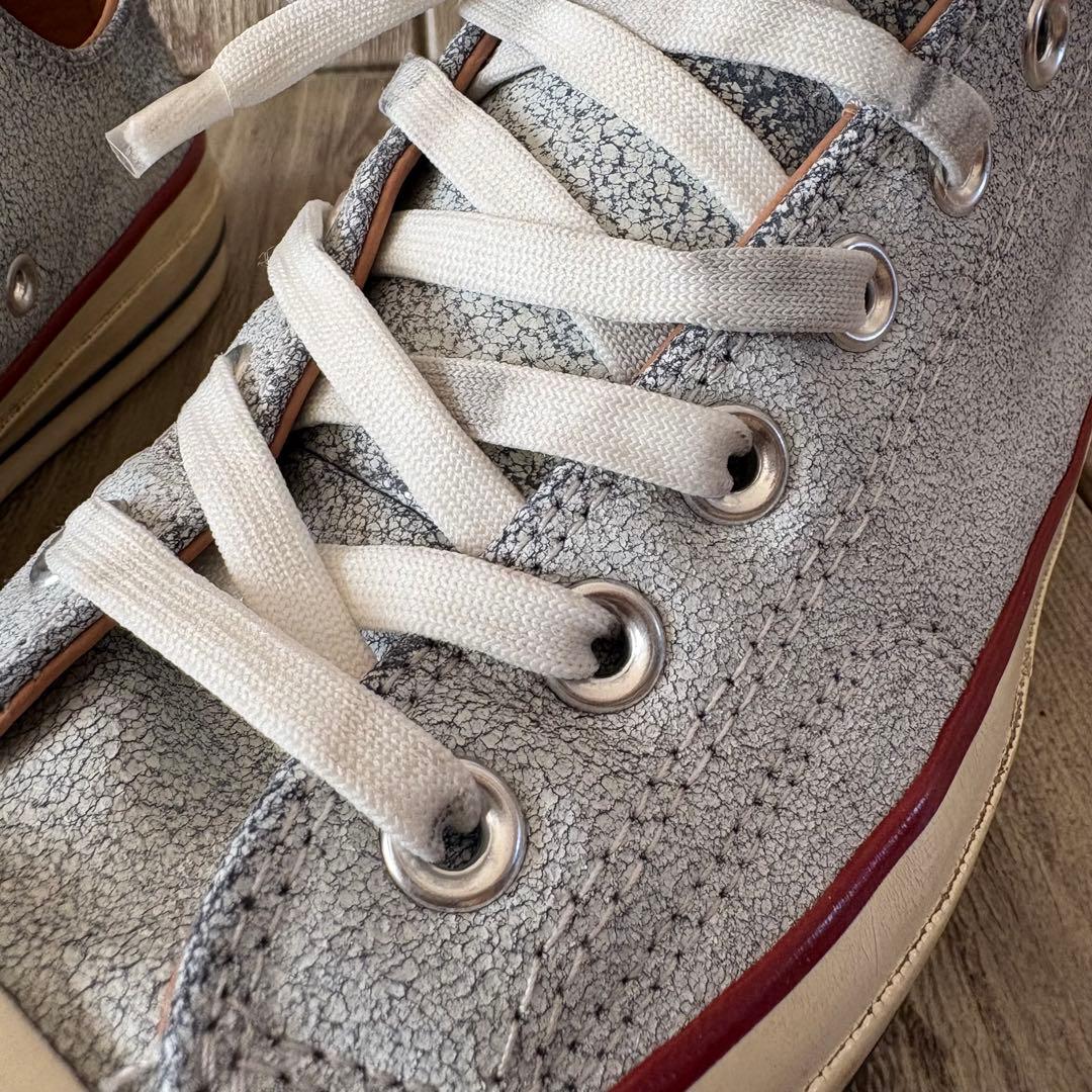 コンバース レザーチャックテイラー 26.0 クラック加工 CT70 Low