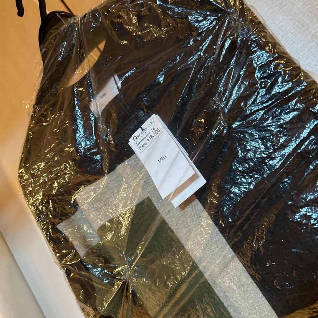 本日限定　新品未使用品　タグ付き　Vin 異素材ワンピース　カラーブロック