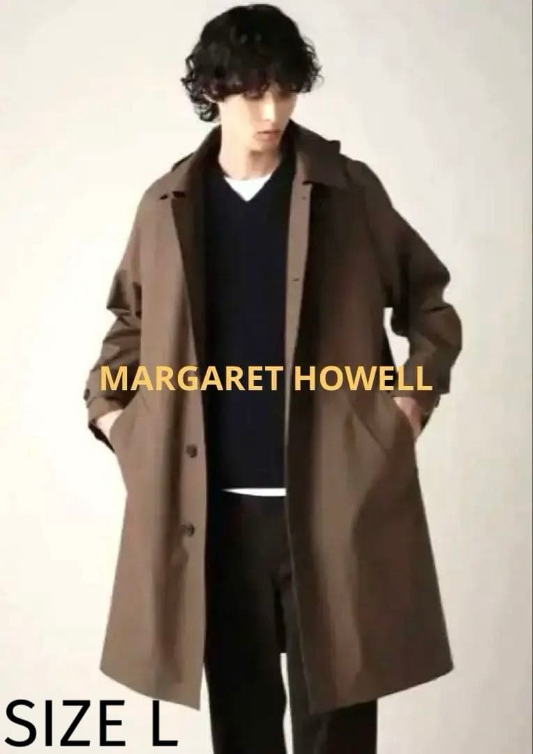 【未使用】半額以下MARGARET HOWELL ステンカラーコート ブラウン