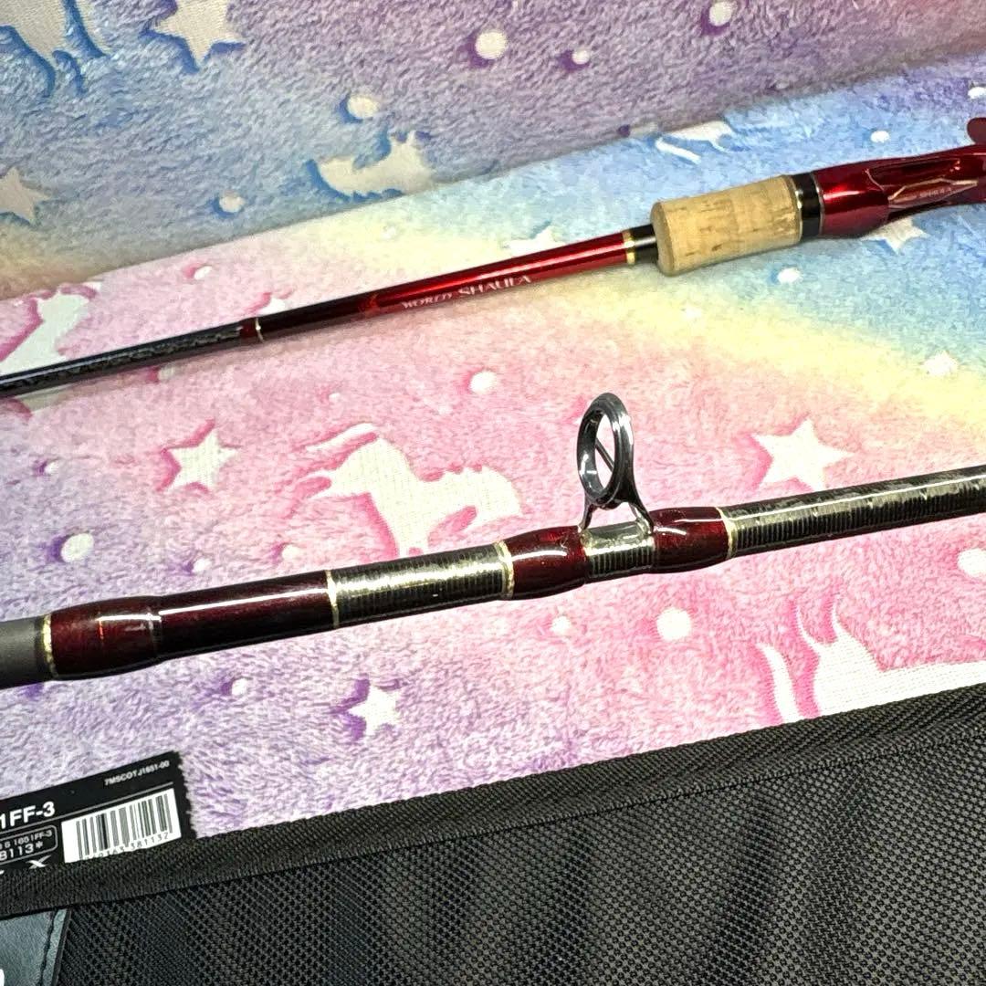 シマノ ワールドシャウラ 18WLD S 1651FF-3 ベイトロッド