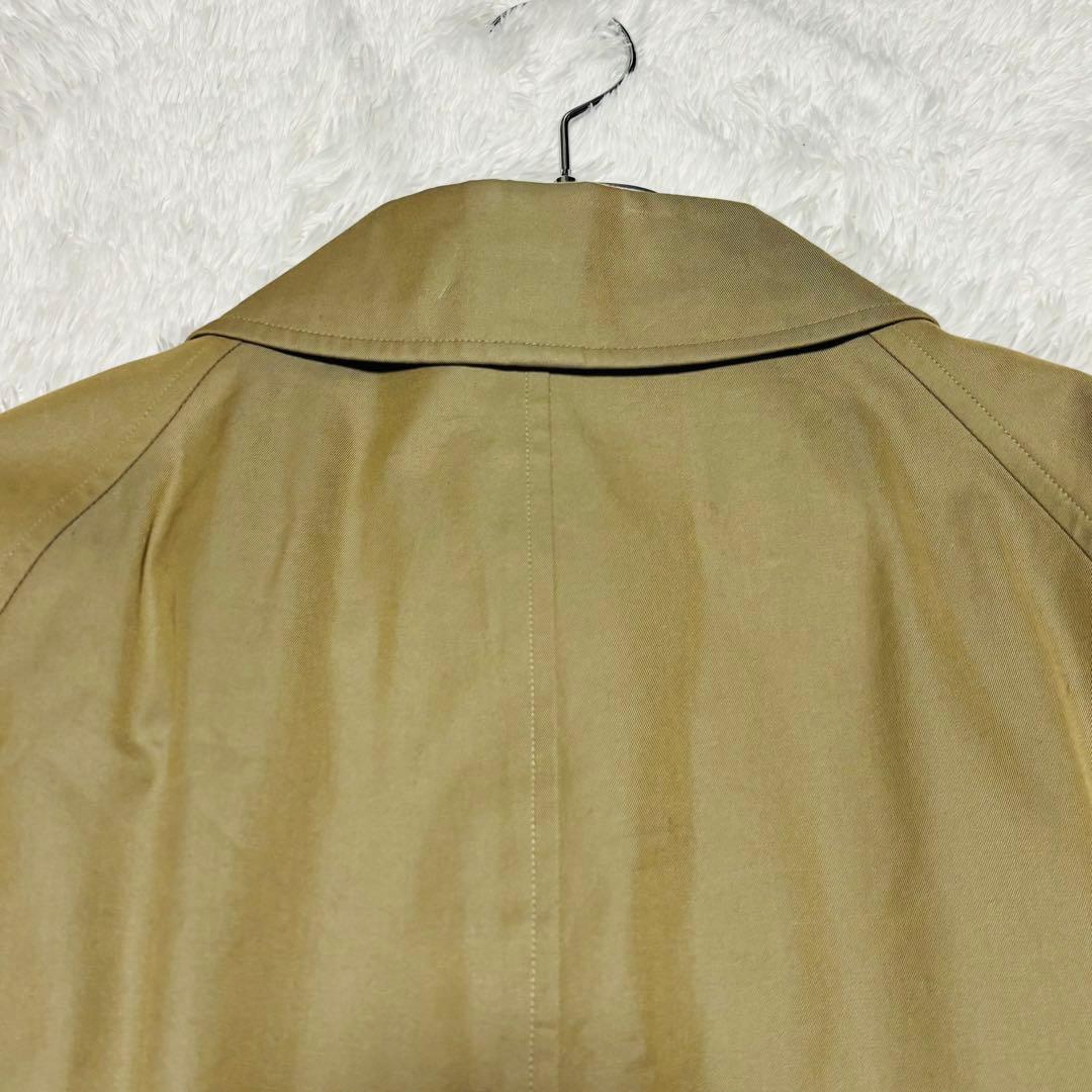 90s バーバリーズ ステンカラー ノバチェック ベージュ コート 2XL
