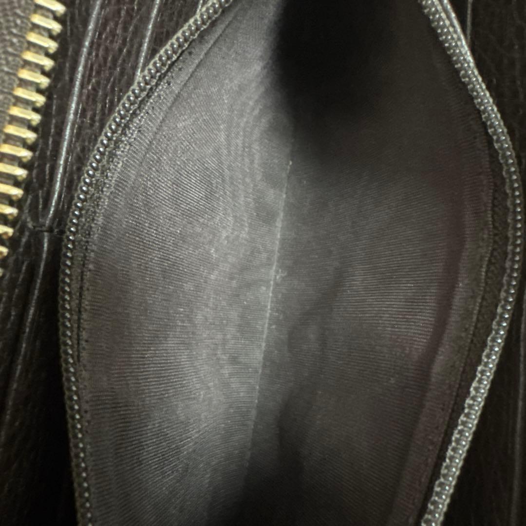 GUCCI ブラウンレザー 長財布