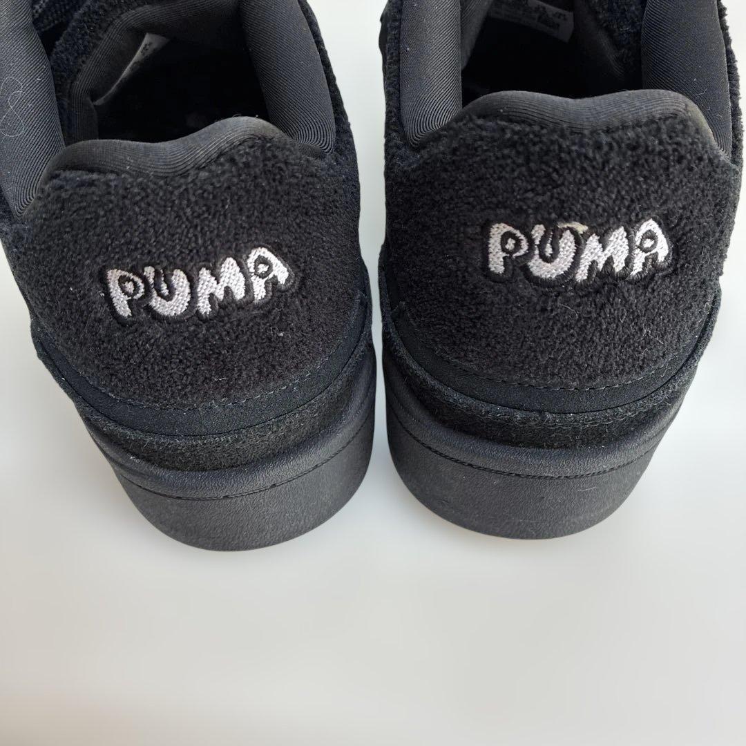 完売品　希少　PUMA RIPNDIPコラボ 猫刺繍 ブラック　スニーカー