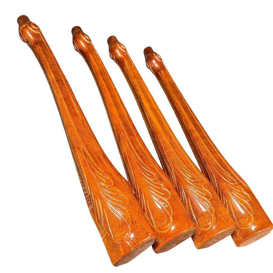 KZ023 イタリア製 象嵌細工　ダイニングテーブル 猫脚　オーダーメイド