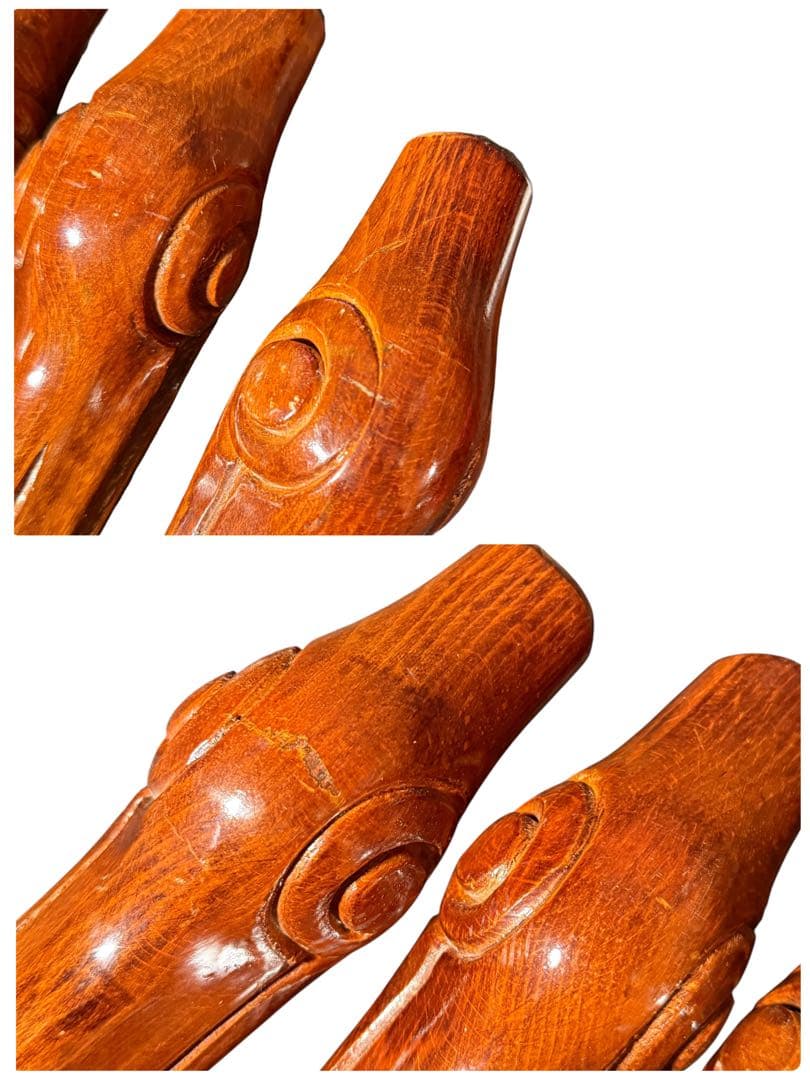 KZ023 イタリア製 象嵌細工　ダイニングテーブル 猫脚　オーダーメイド