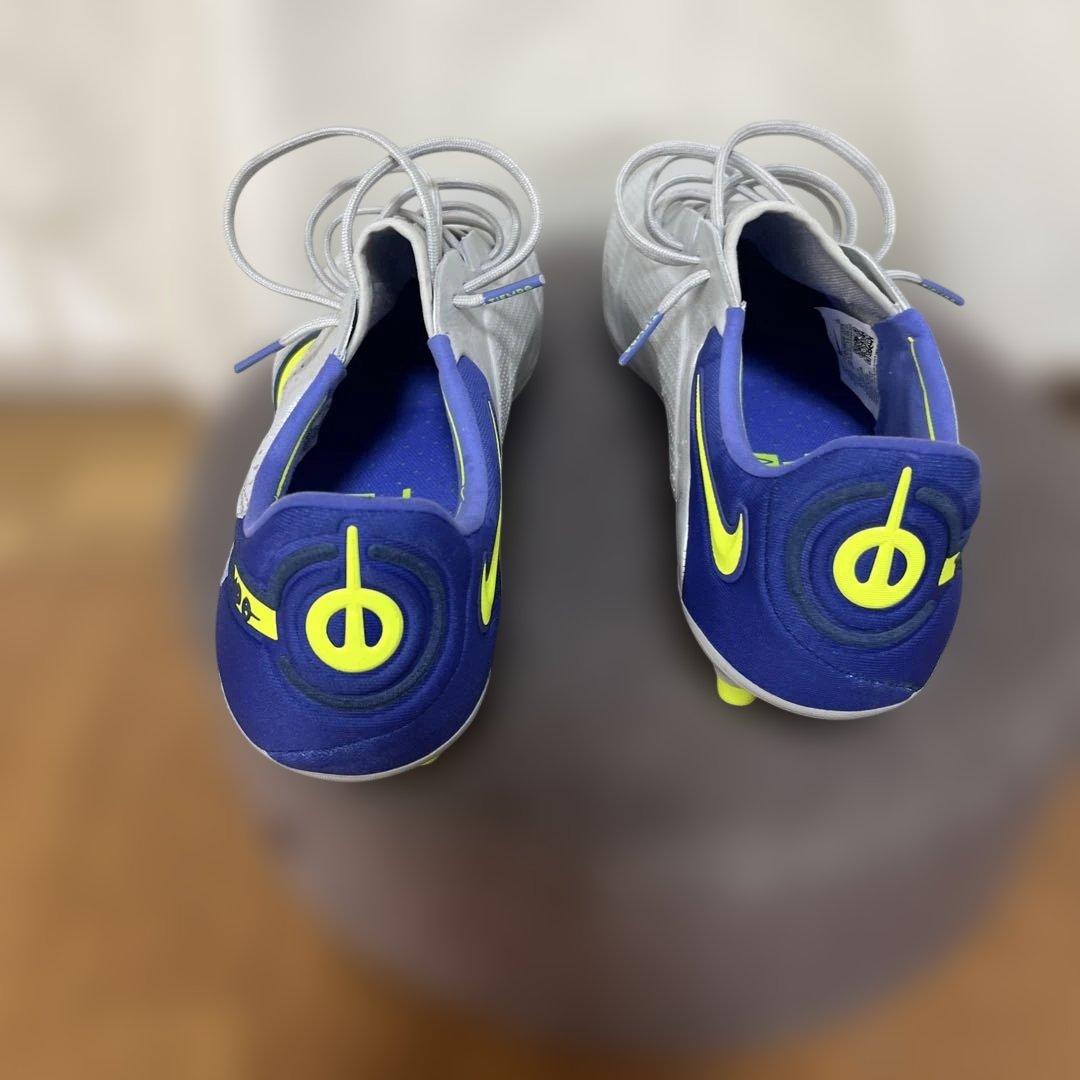 Nike Tiempo シルバー/ネオンイエロー AG 29cm エリート