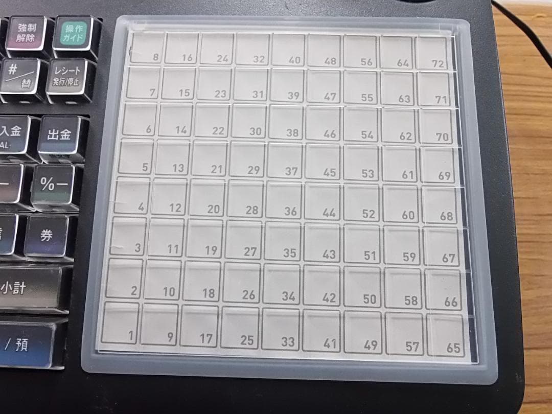 人気の黒1129設定無料TK-400飲食向72タッチカシオ　インボイスレジスター