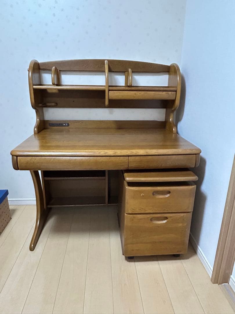 【bunさん専用】浜本工芸　学習机3点セット　①学習机のみ