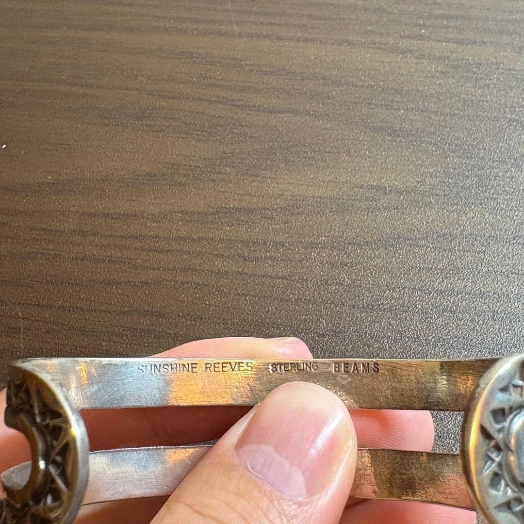 Sunshine Reeves × BEAMS 別注　シルバー バングル