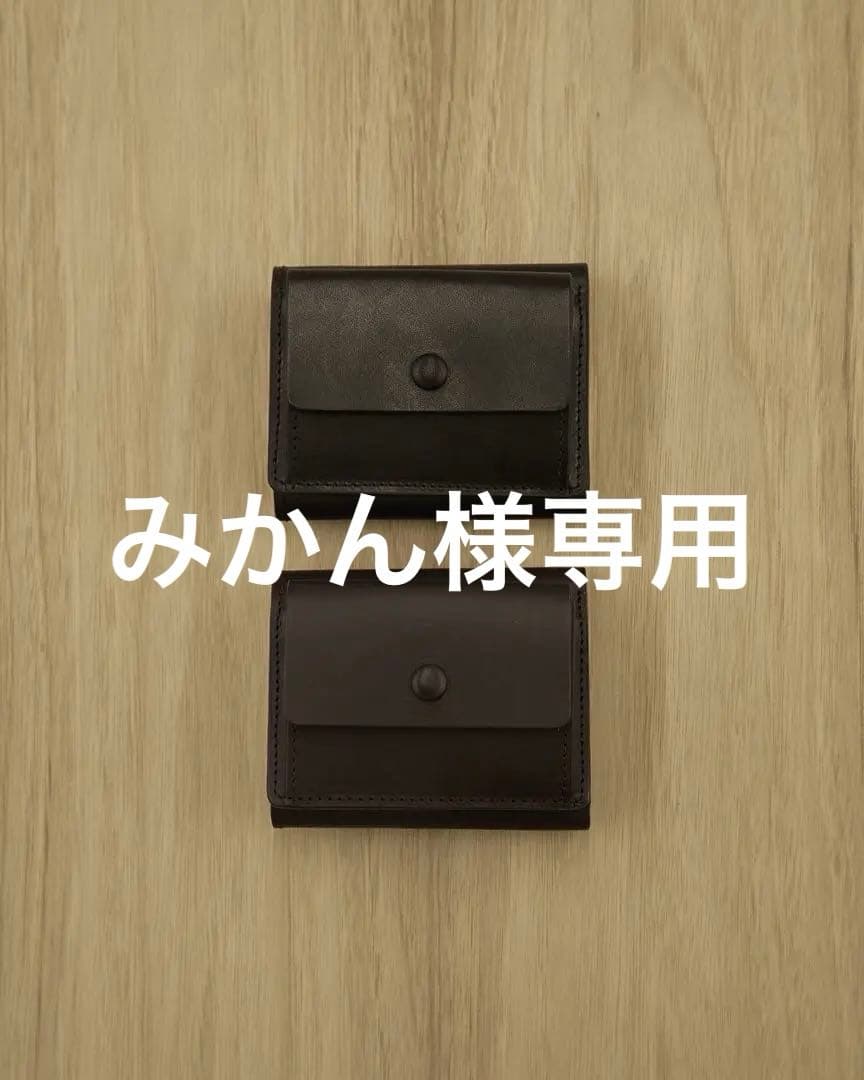 Leather Compact Wallet✩.*˚