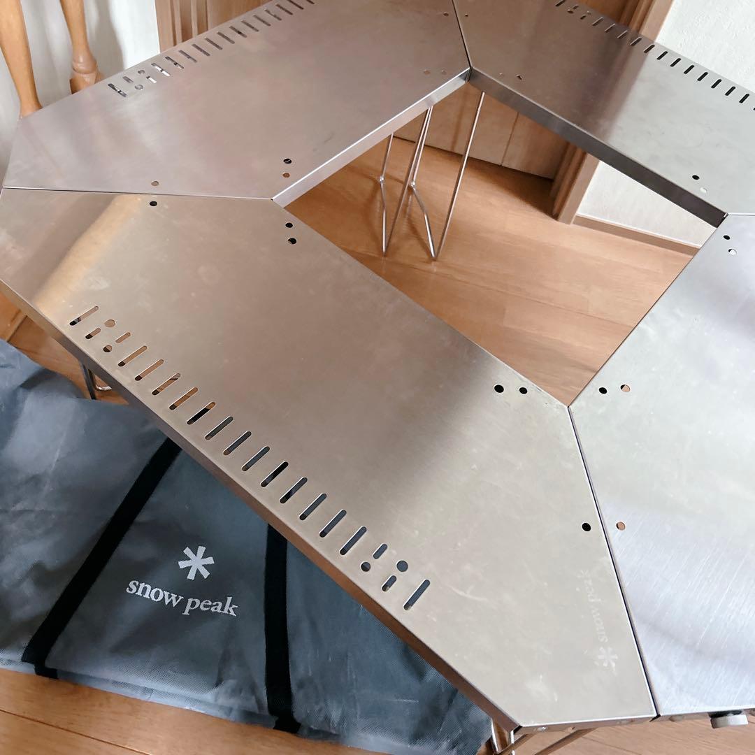 美品  peak スノーピーク ジカロテーブル ST-050