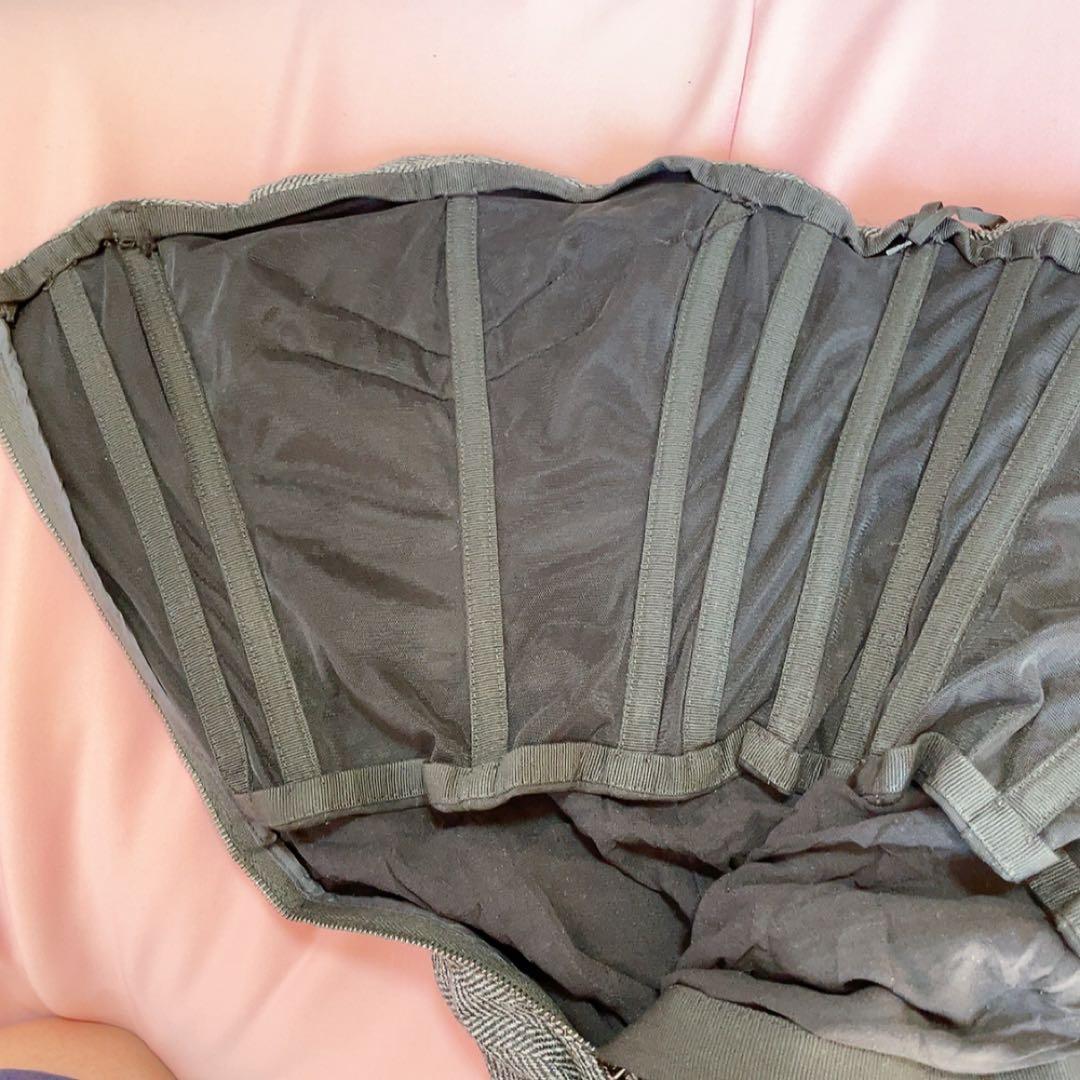 レア✨D&G ドレープデザイン スリップドレス 【XS】海外輸入古着　1点もの